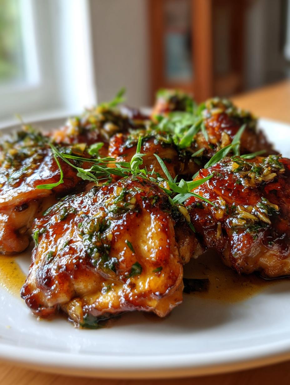 delicious honey garlic chicken recipe - detail 1