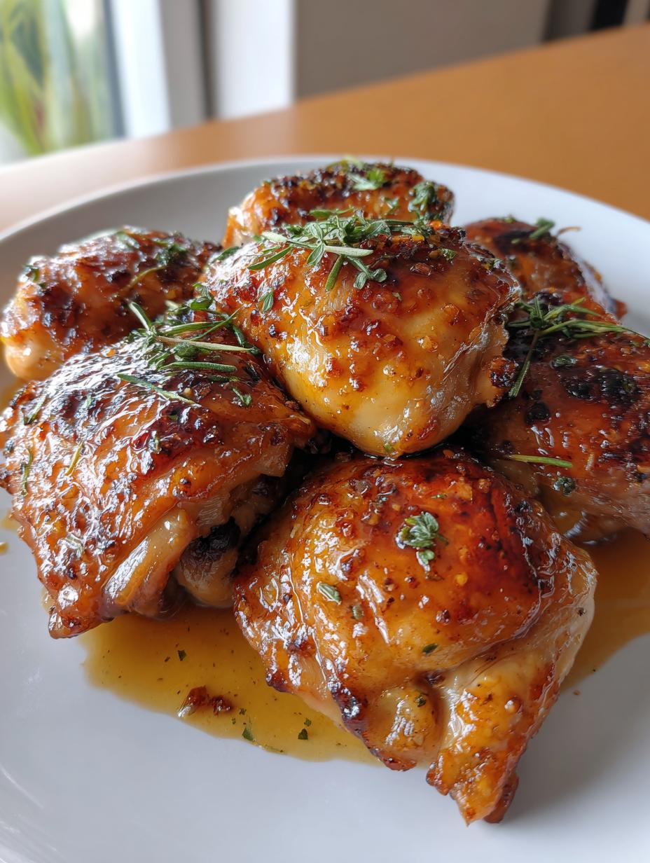 delicious honey garlic chicken recipe