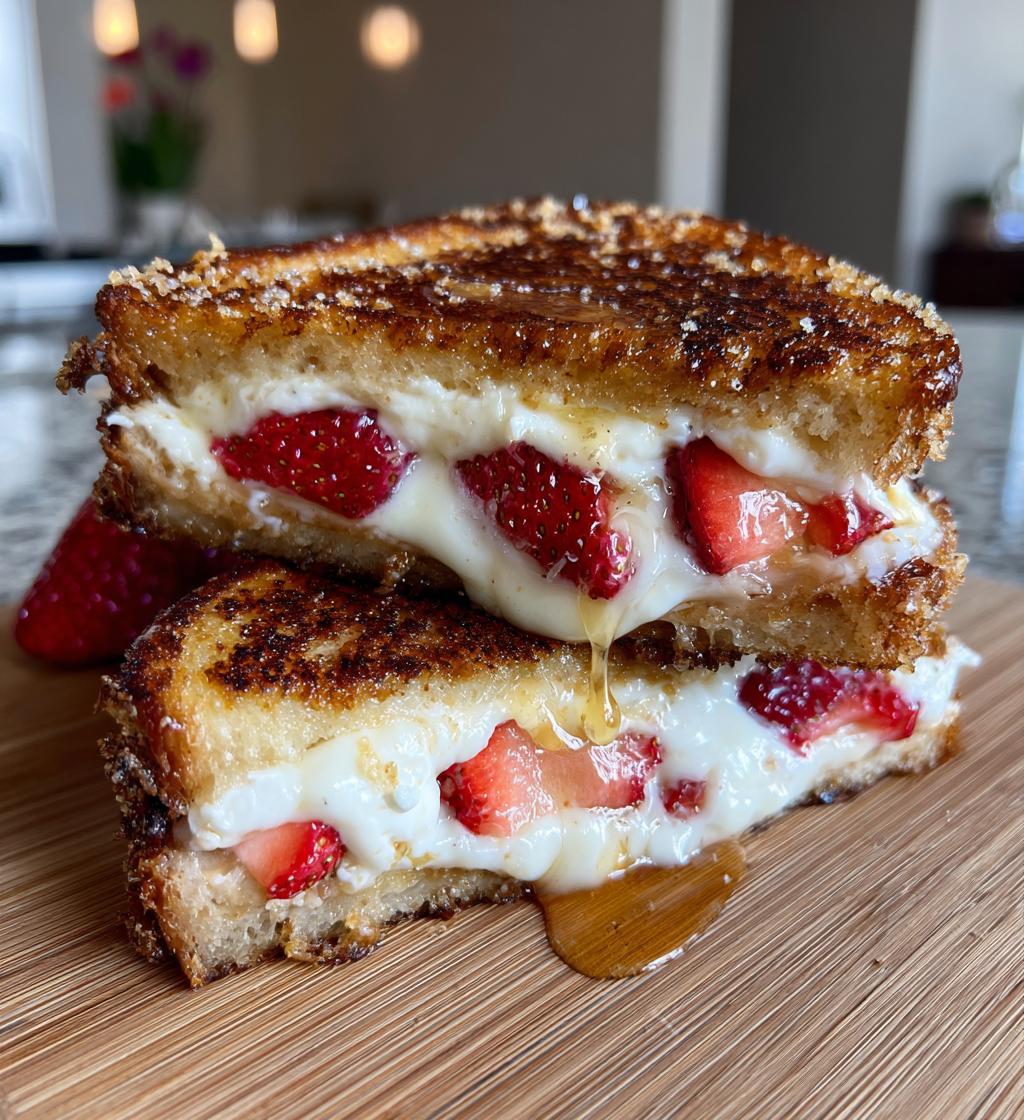 dessert grilled cheese