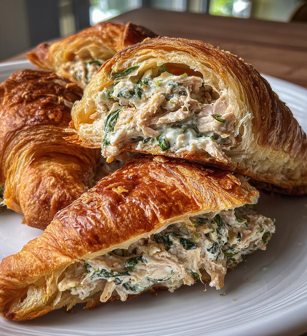 dinner ideas with croissants - detail 1