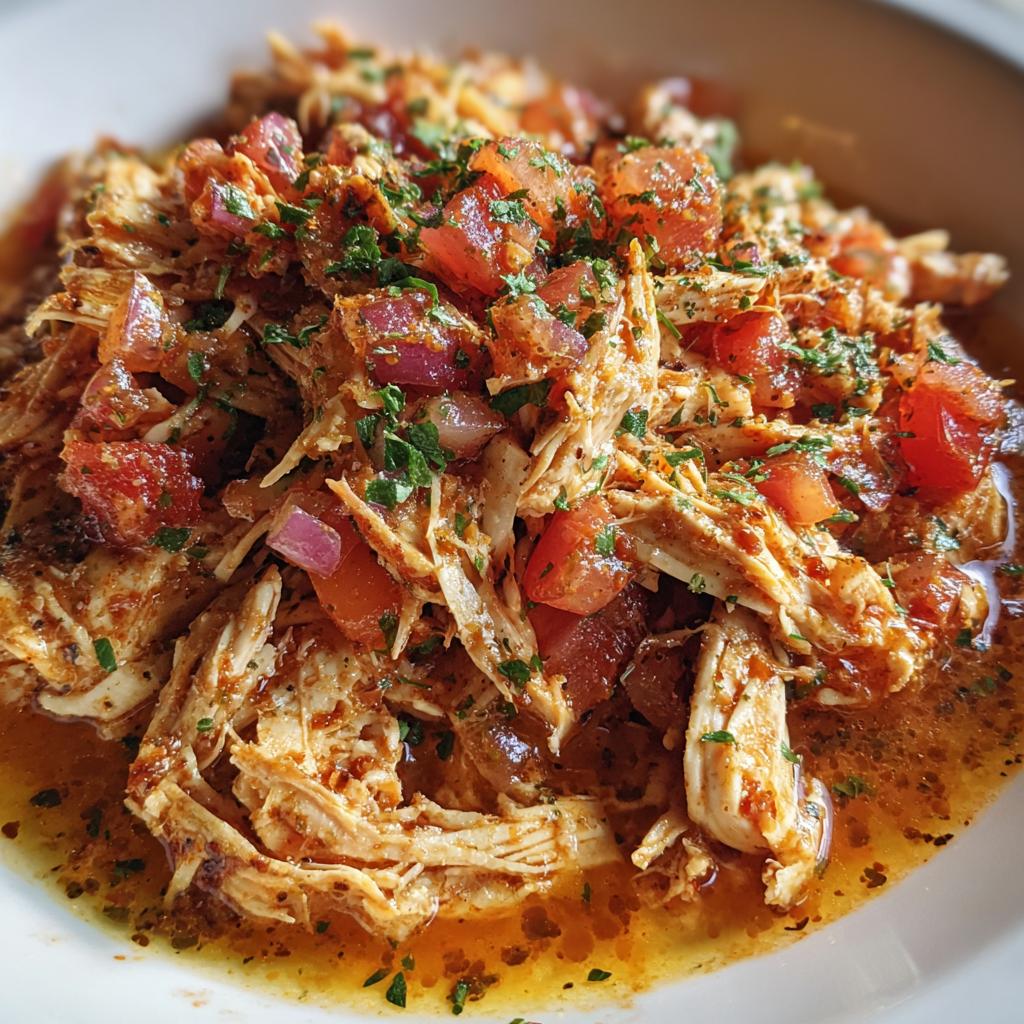 easy crockpot chicken recipe - detail 1