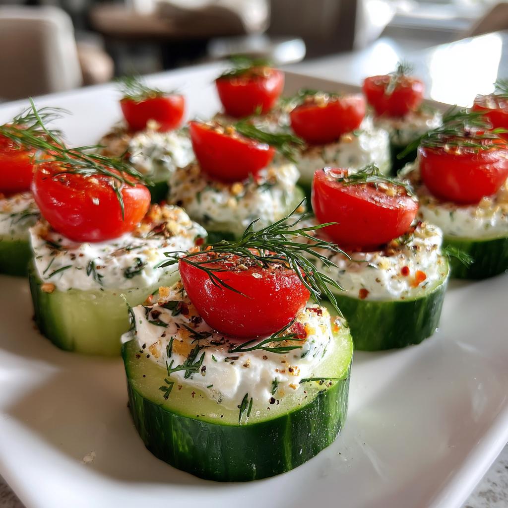 easy cucumber appetizer