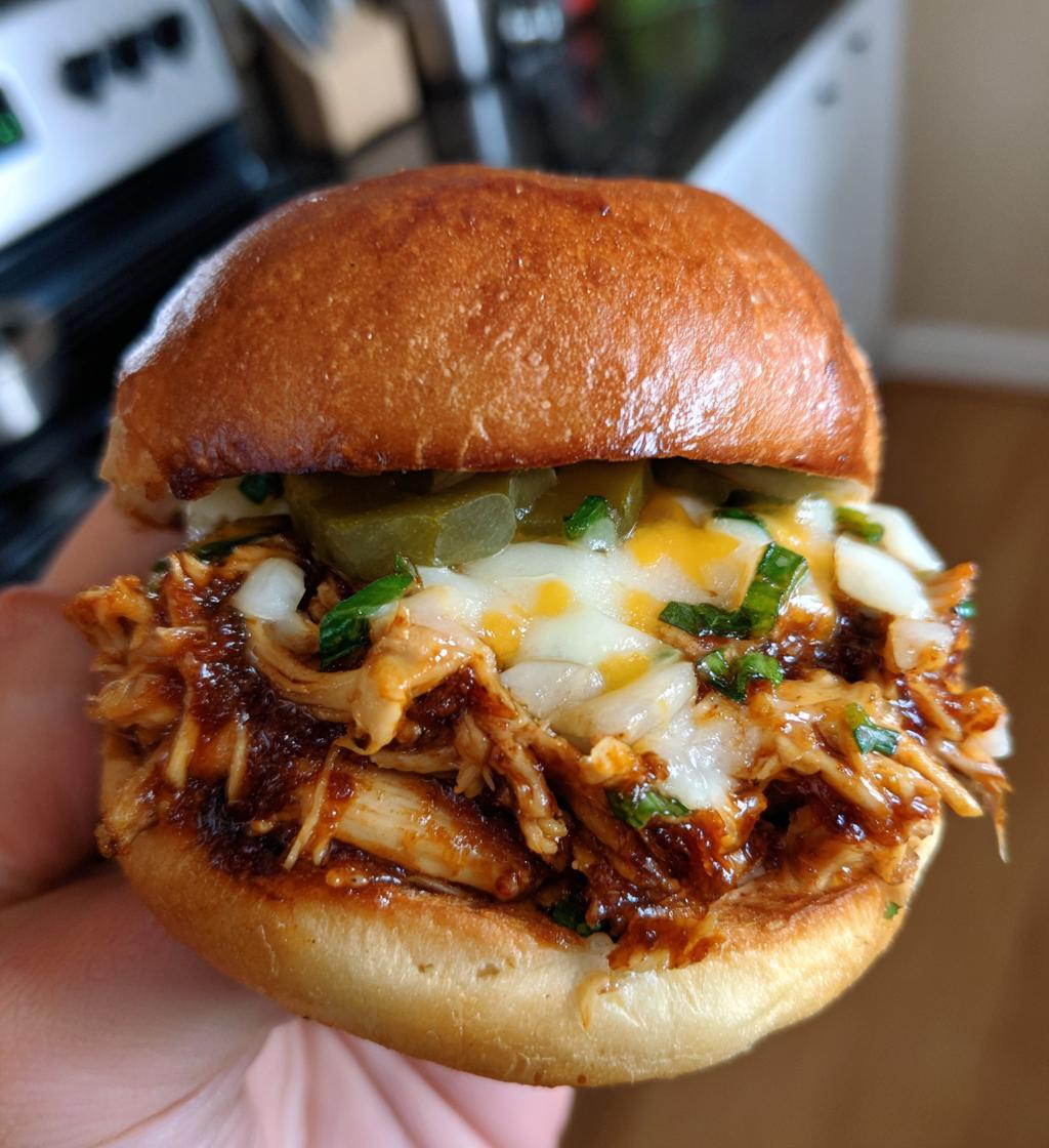 easy dinner recipe with shredded chicken - detail 1