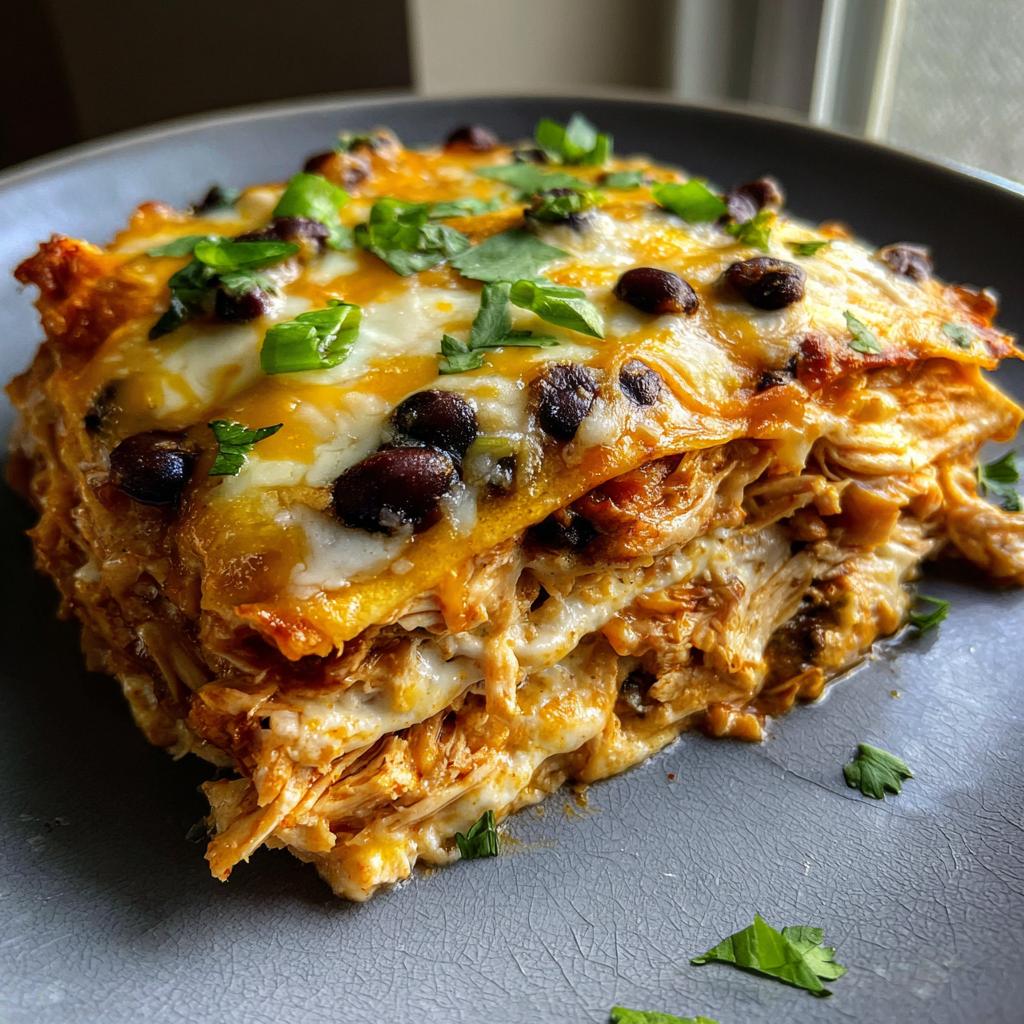 easy enchilada bake - detail 1