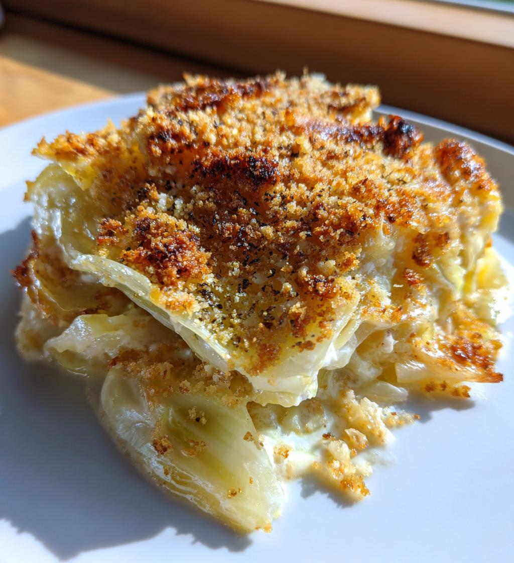 easy scalloped cabbage