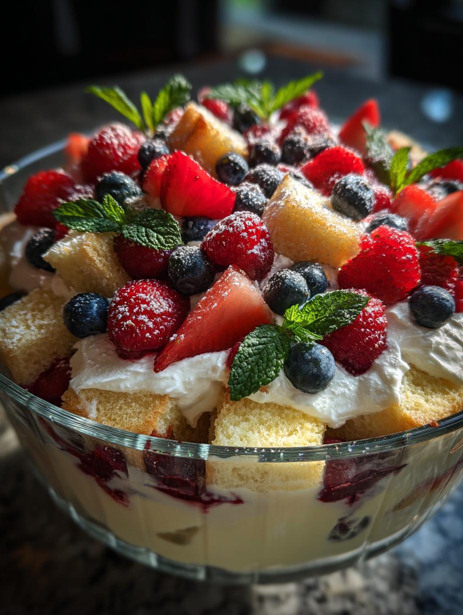 easy trifle desserts