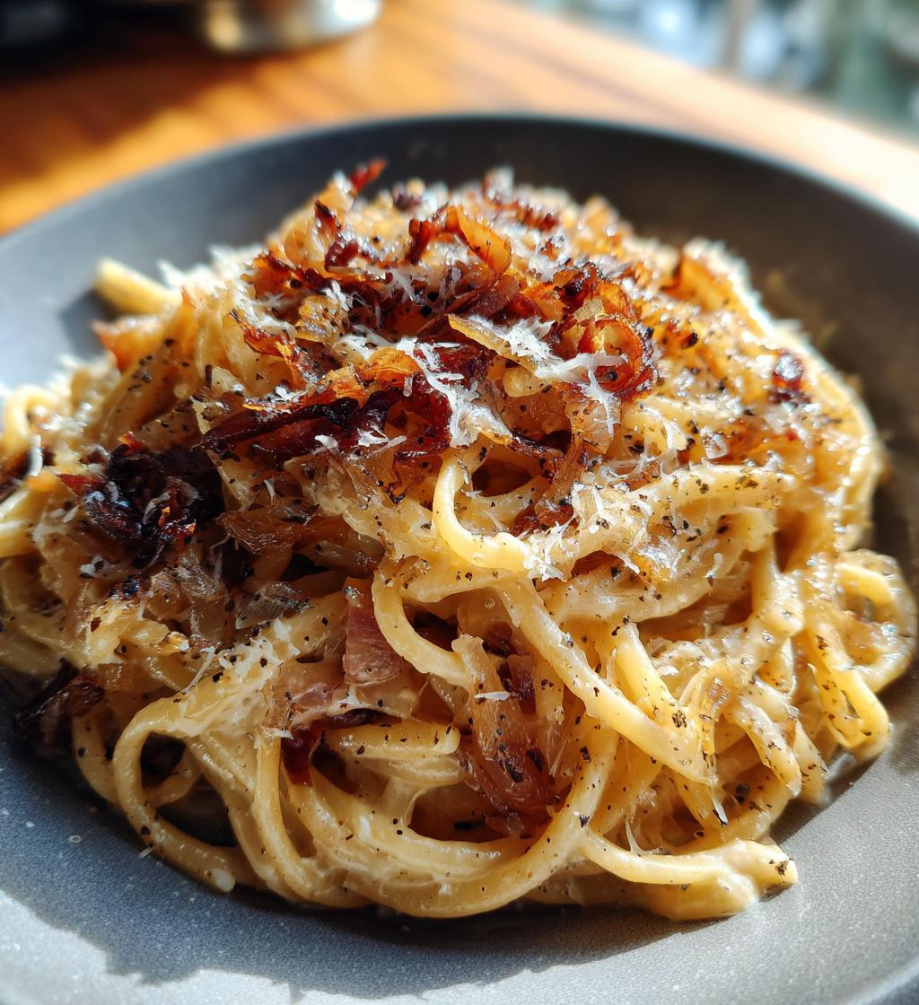 french onion pasta