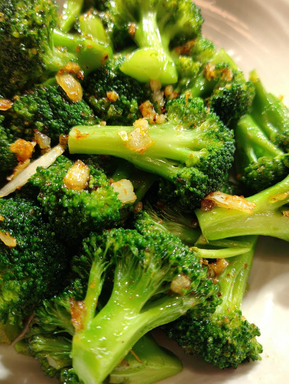 fried broccoli recipe - detail 1