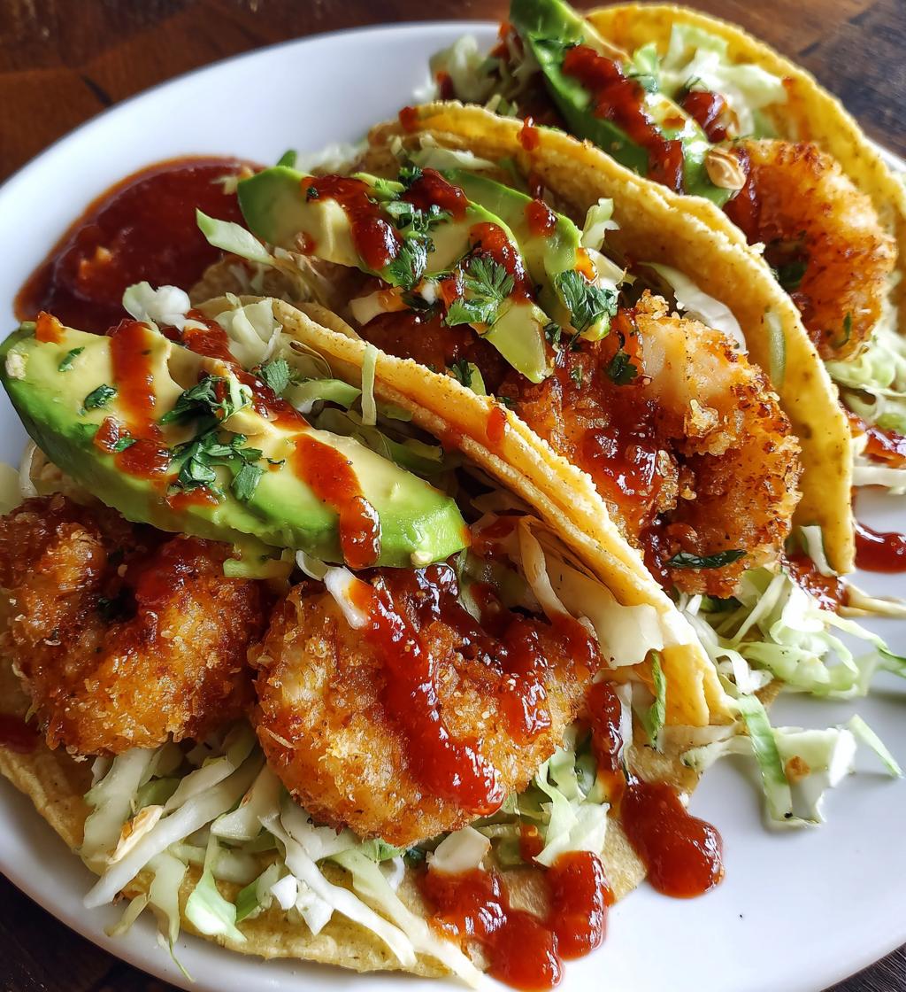fried shrimp tacos