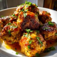 garlic parmesan meatballs