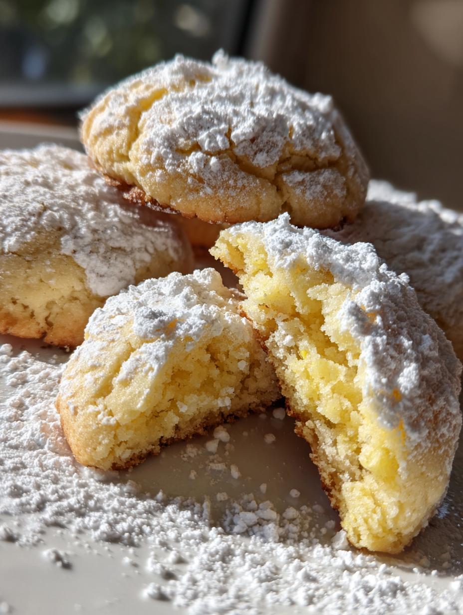 gooey butter cookies