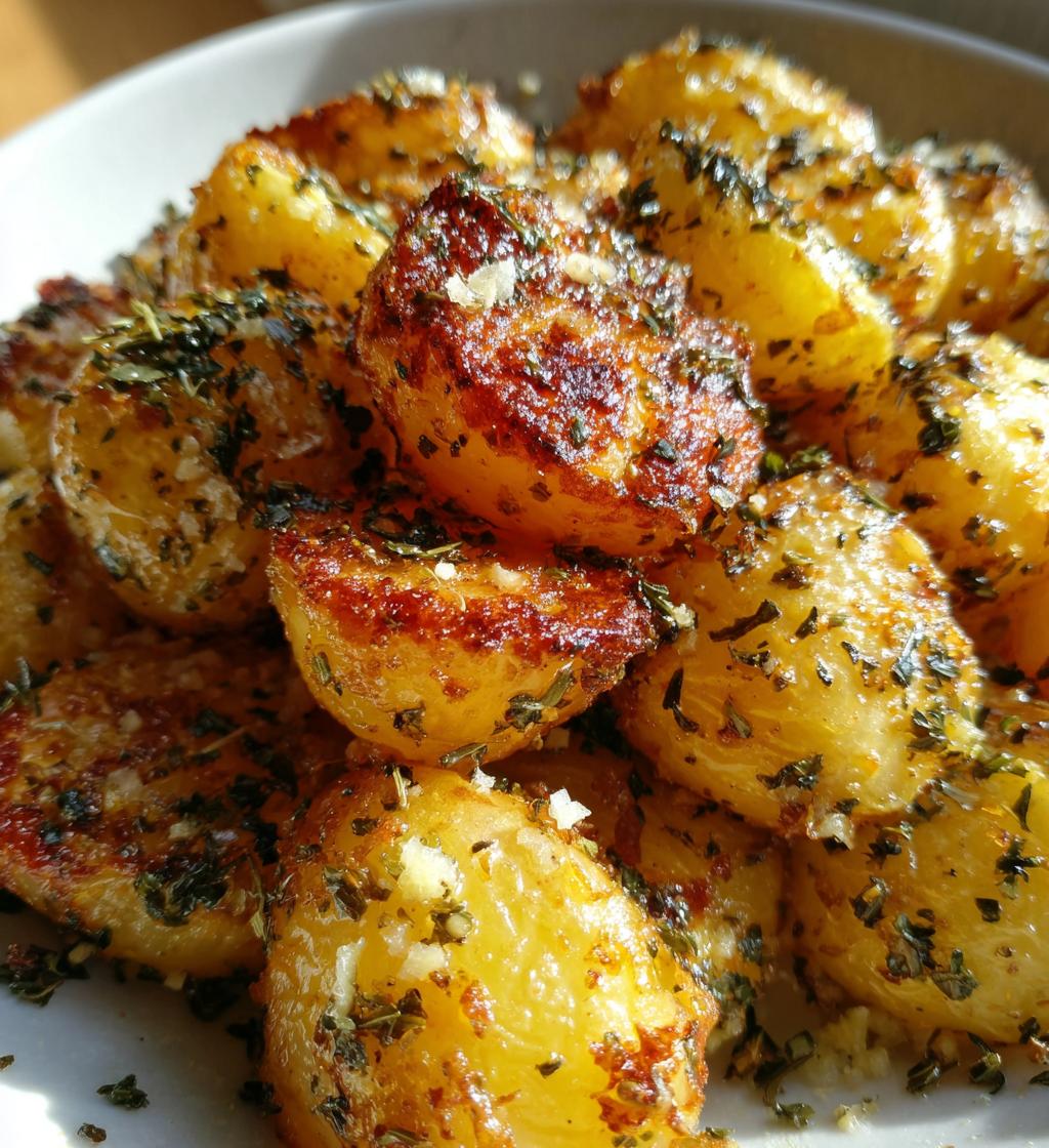 greek lemon potatoes - detail 1