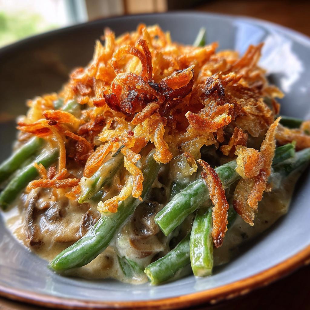green bean casserole easy - detail 1