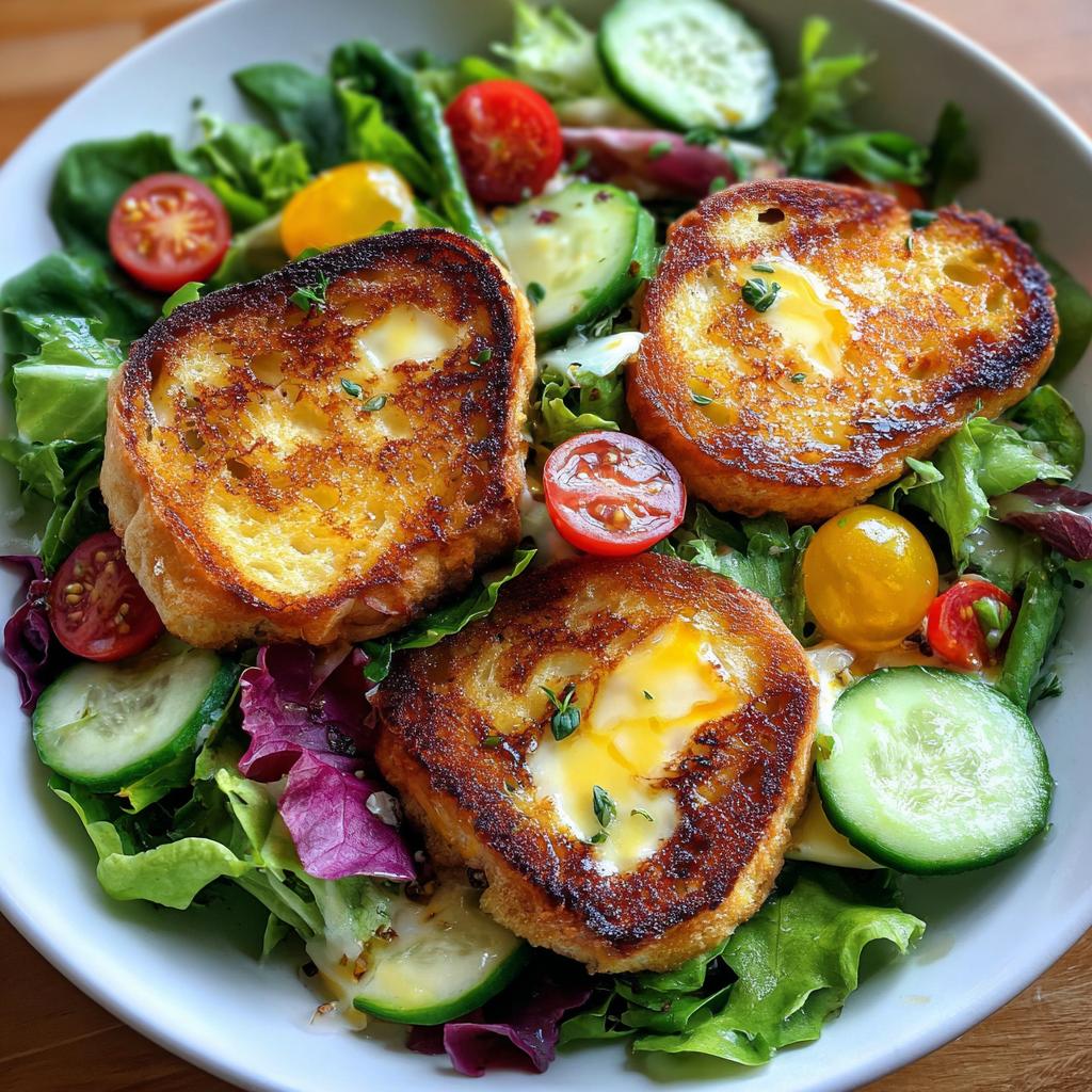 grilled cheese salad