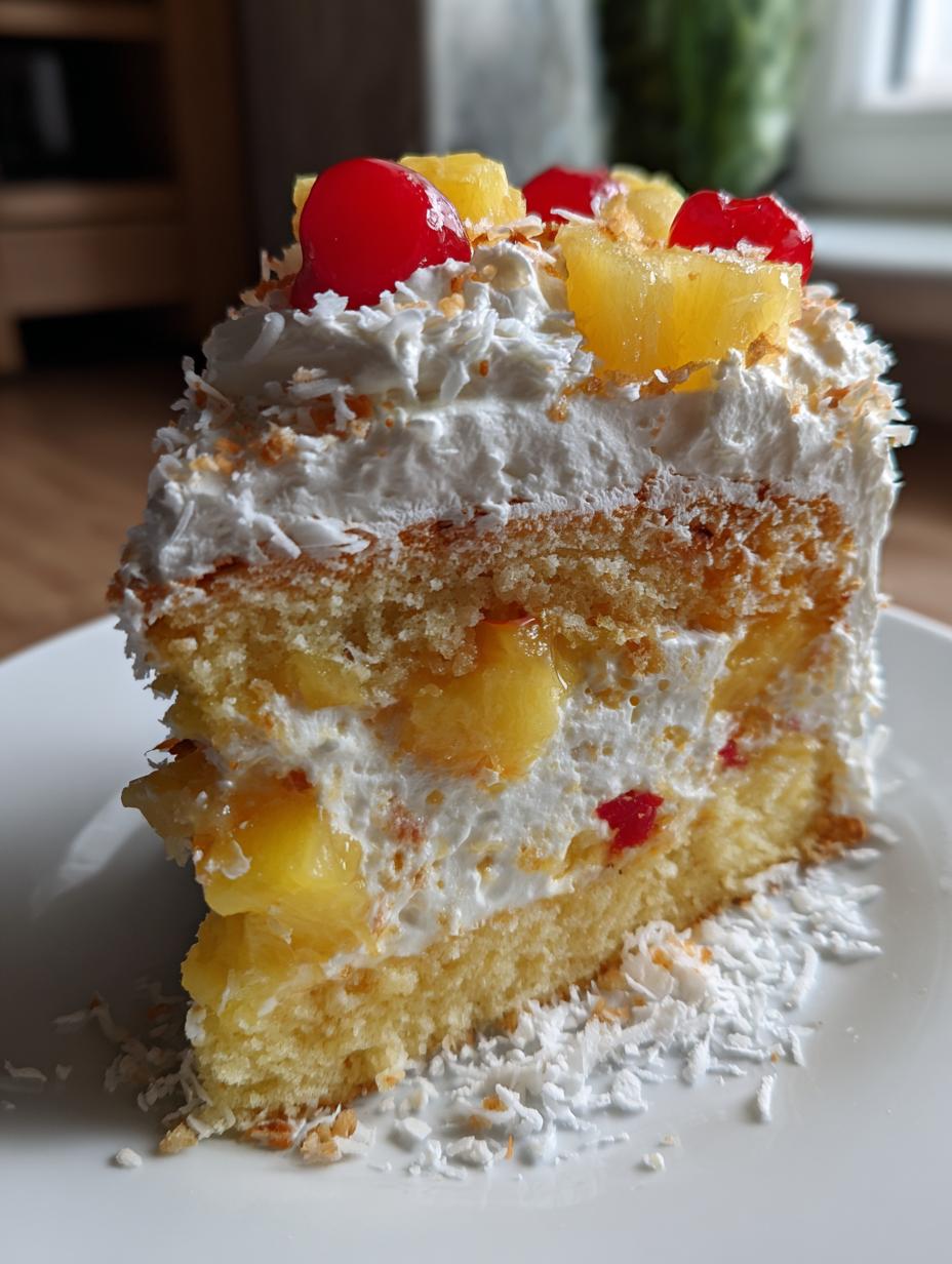 hawaiian cake recipe with whipped cream - detail 1