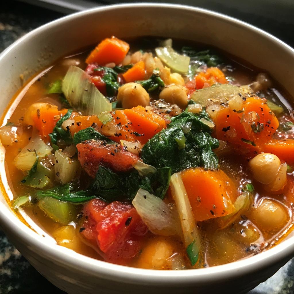 high protein vegetable soup