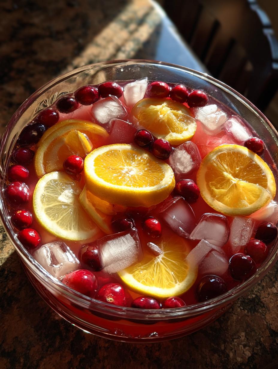 holiday punch - detail 1