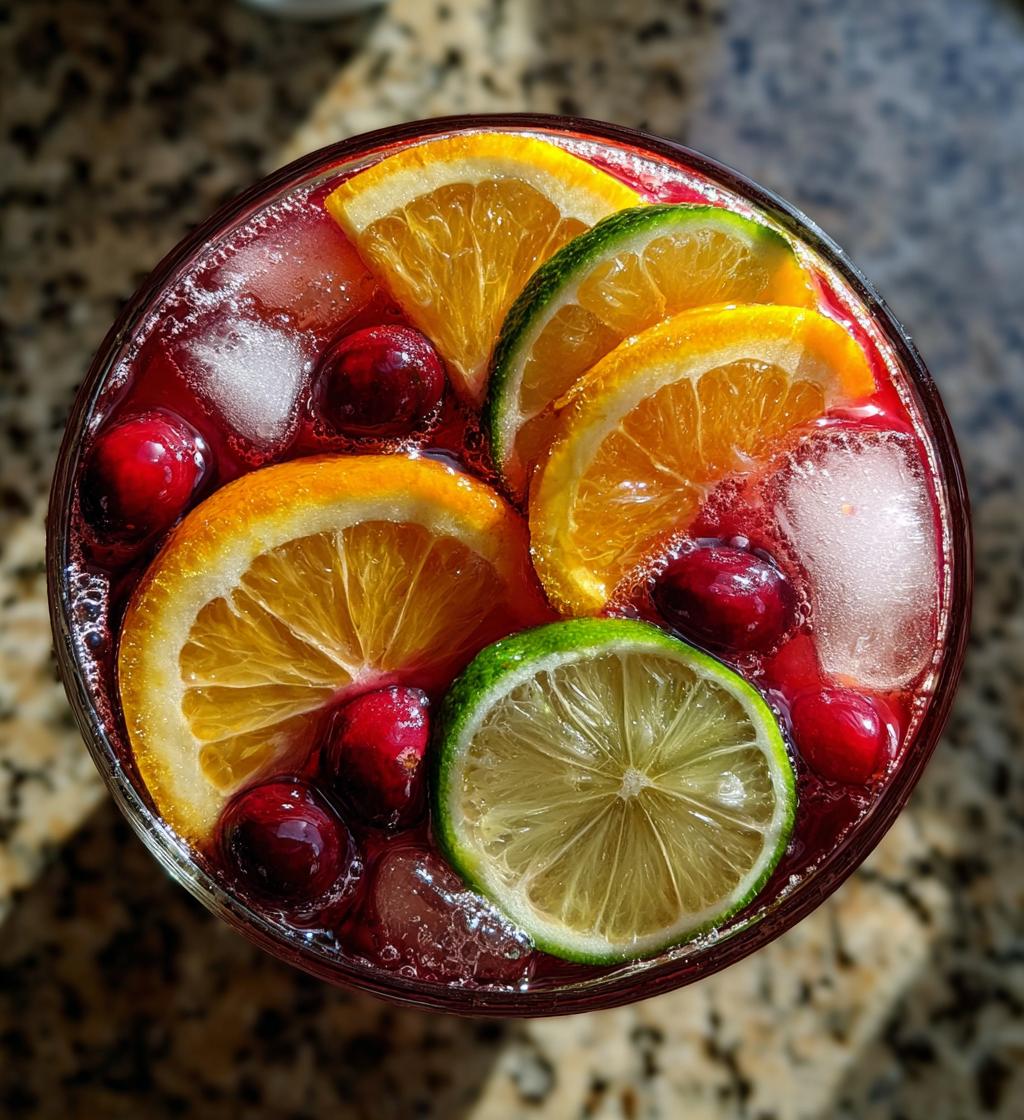 holiday punch recipe - detail 1