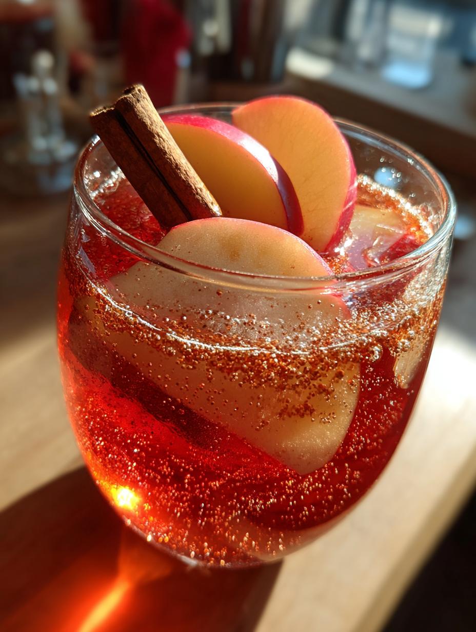 holiday spiced apple punch mocktail recipe