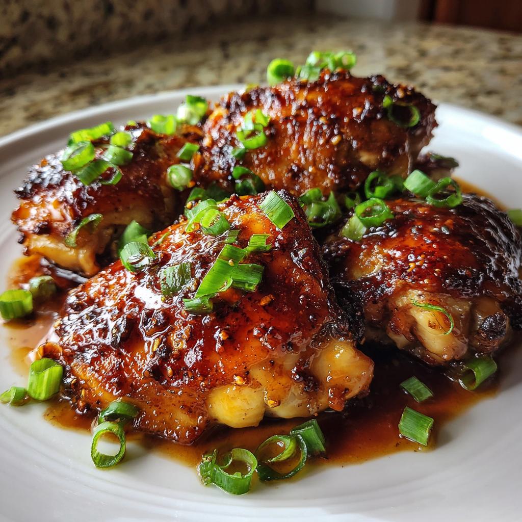 honey garlic chicken