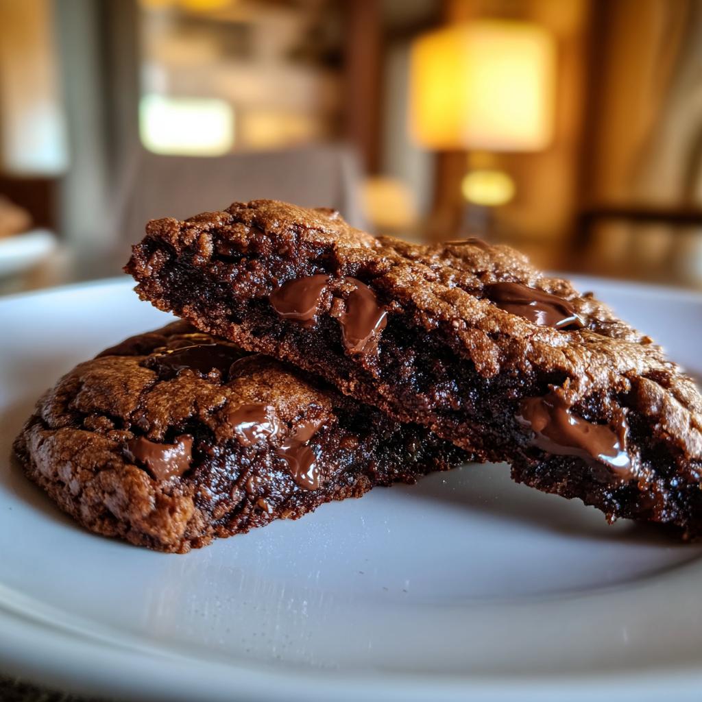 hot chocolate cookie - detail 1