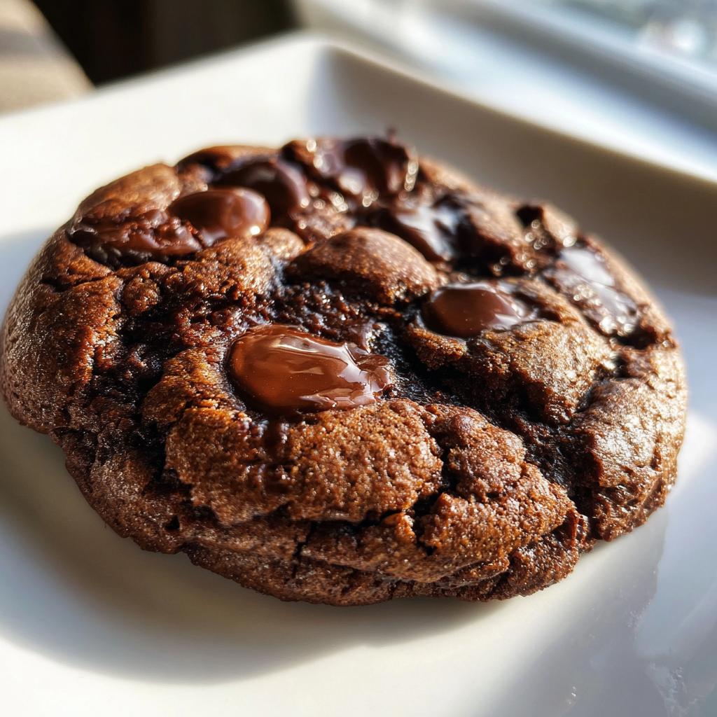 hot chocolate cookie