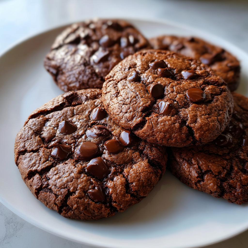 hot chocolate cookies - detail 1