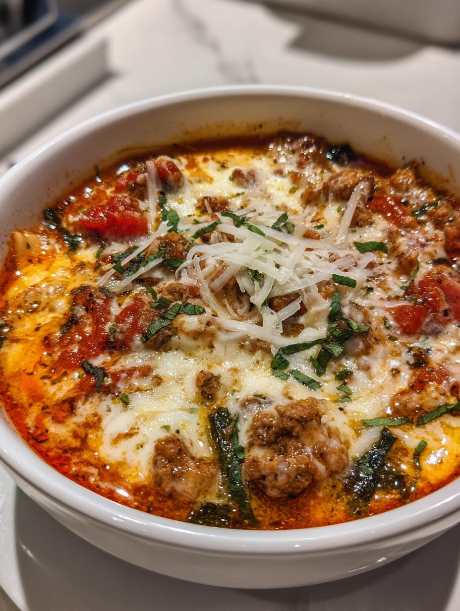 instant pot lasagna soup