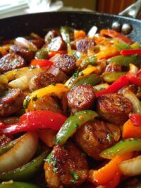 italian sausage and peppers crockpot