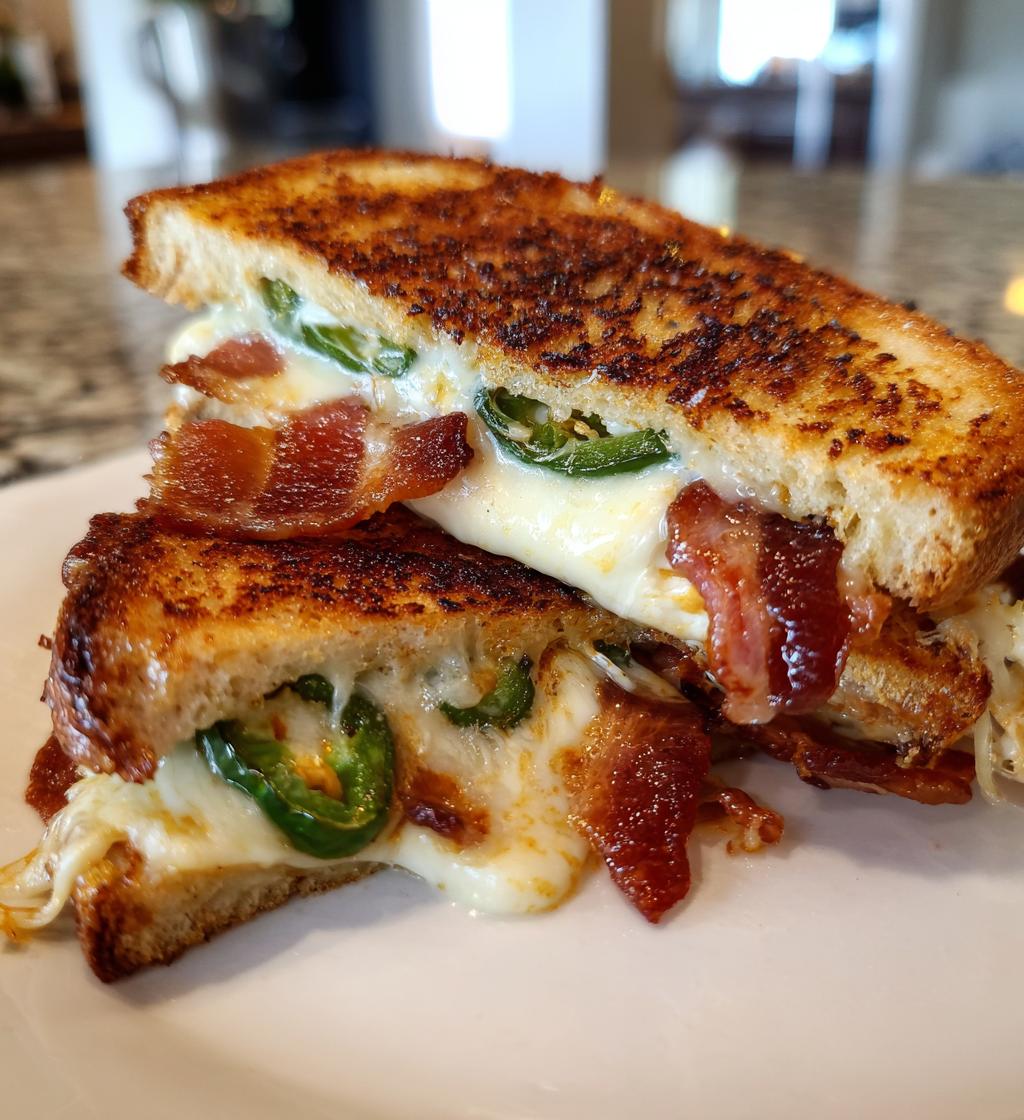 jalapeno bacon grilled cheese