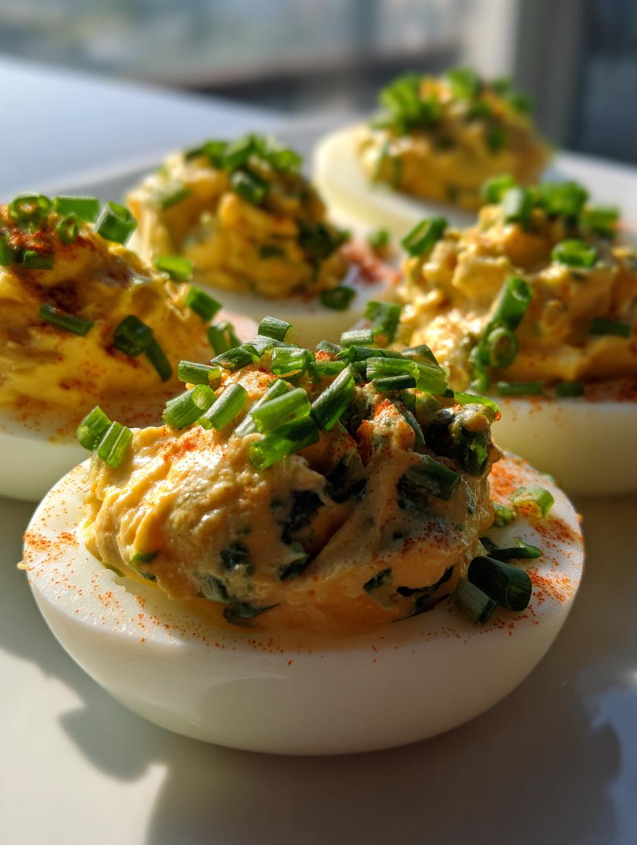 jalapeno popper deviled eggs