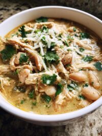 keto white chicken chili