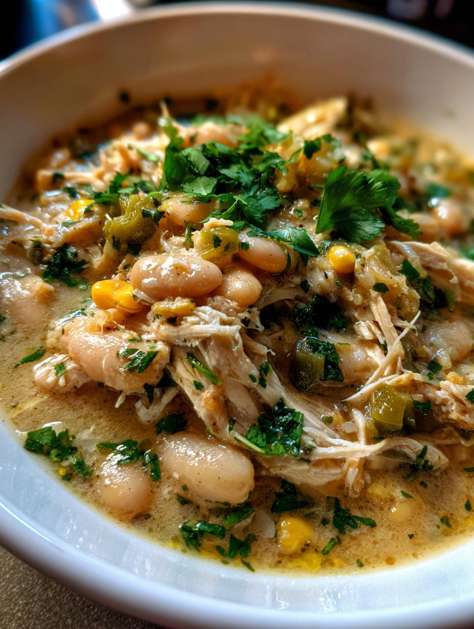 keto white chicken chili hey keto mama - detail 1