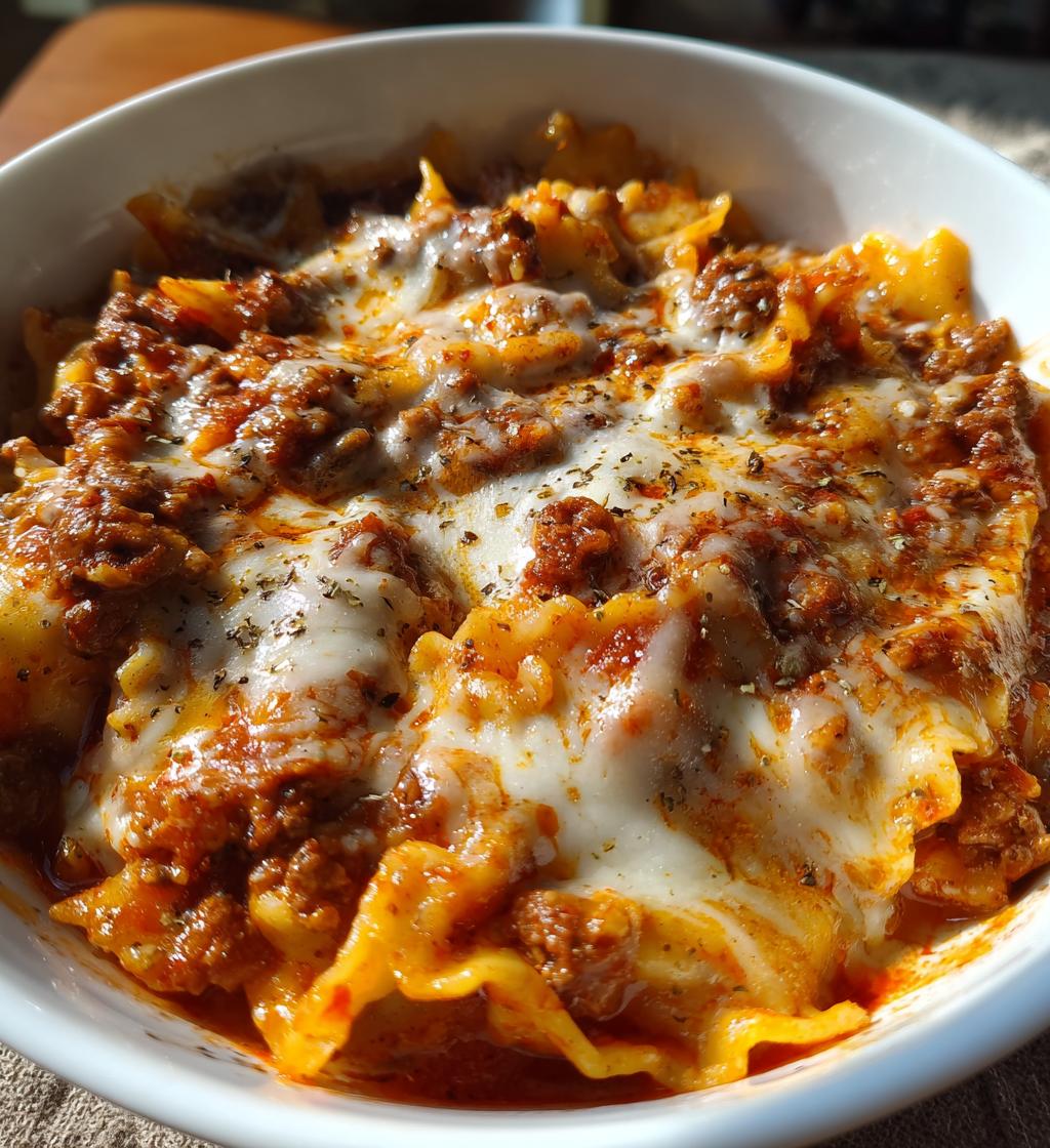lasagna soup