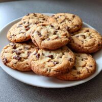 lazy chocolate chip cookies