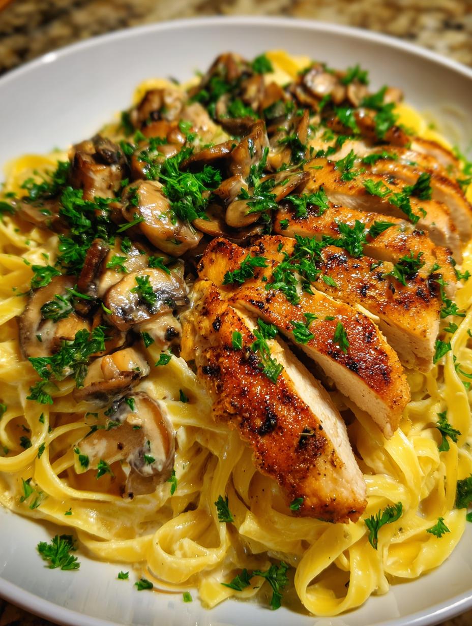lemon chicken pasta - detail 1