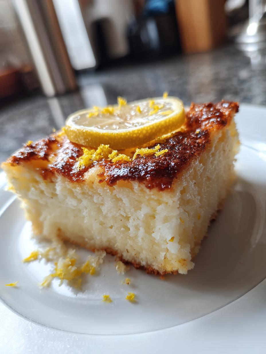 lemon dessert - detail 1