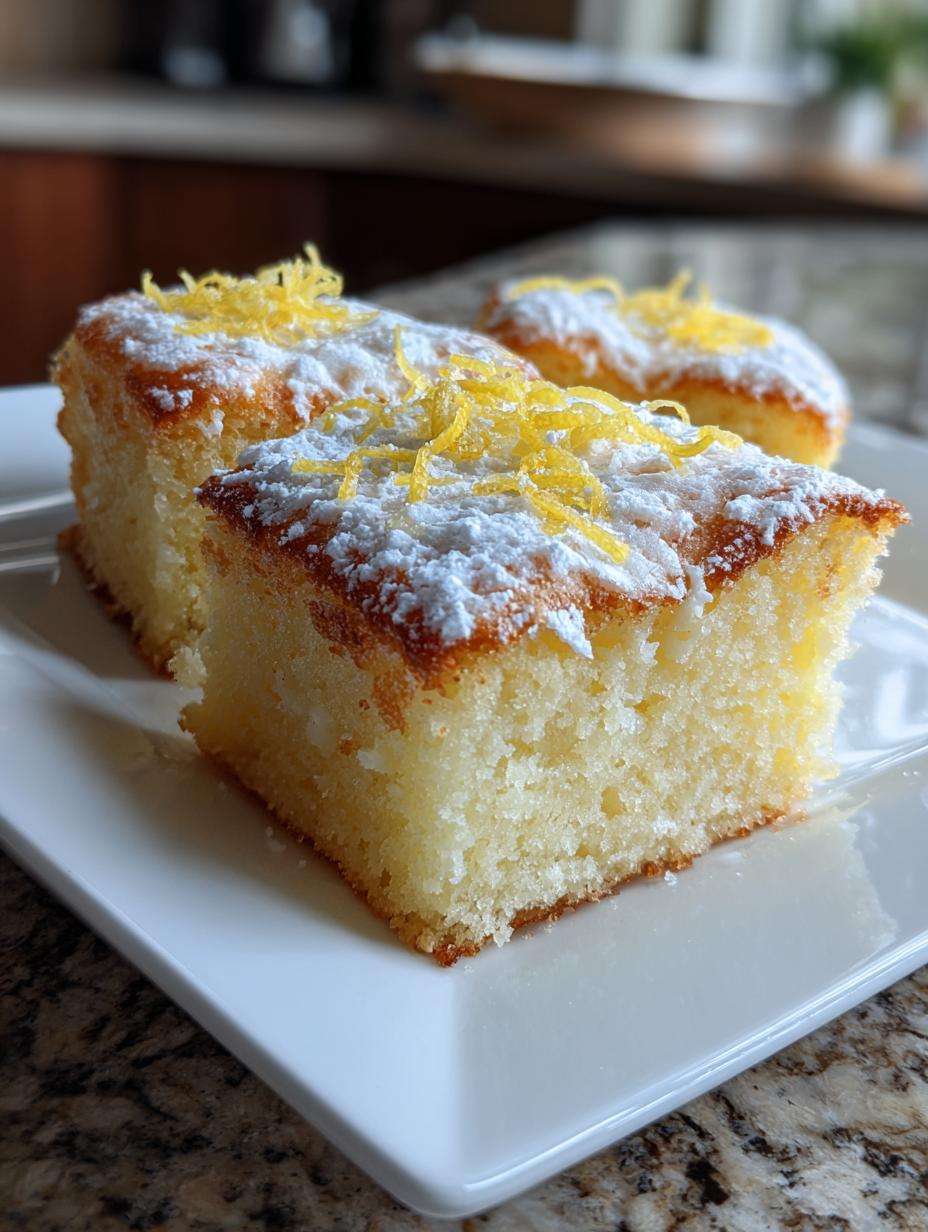lemon dessert