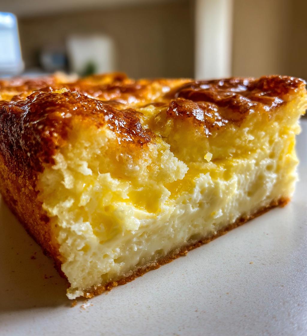 lemon dump cake with cream cheese - detail 1