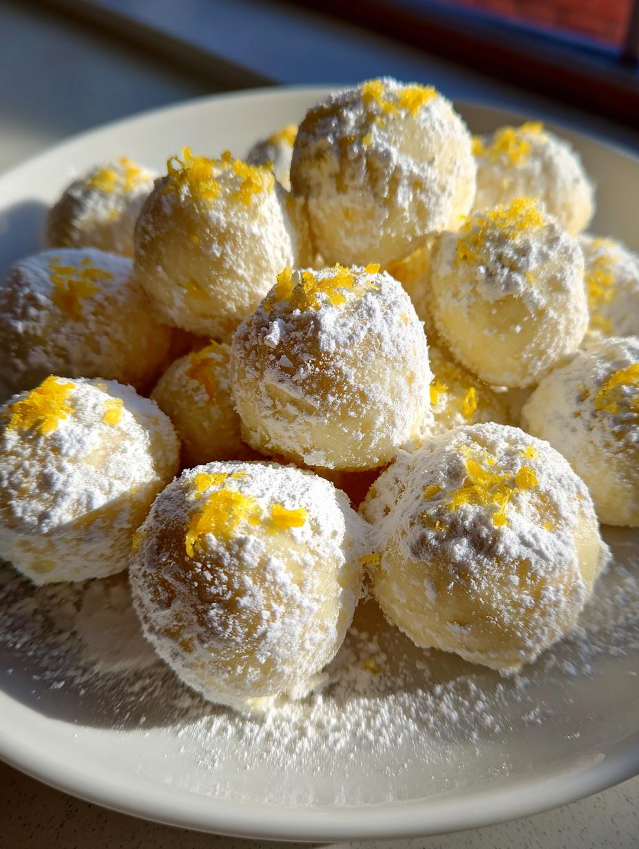 lemon truffles easy