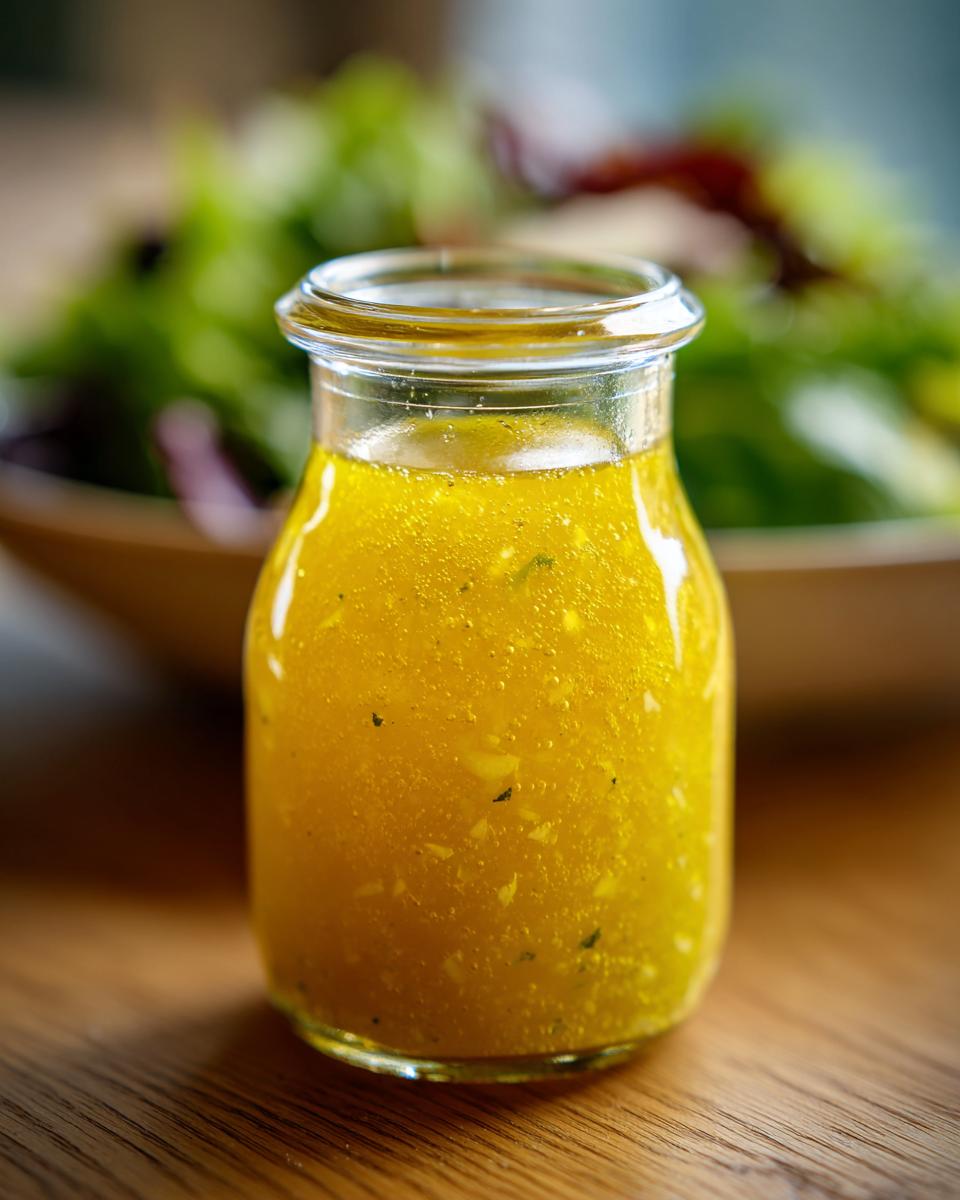 lemon vinaigrette dressing