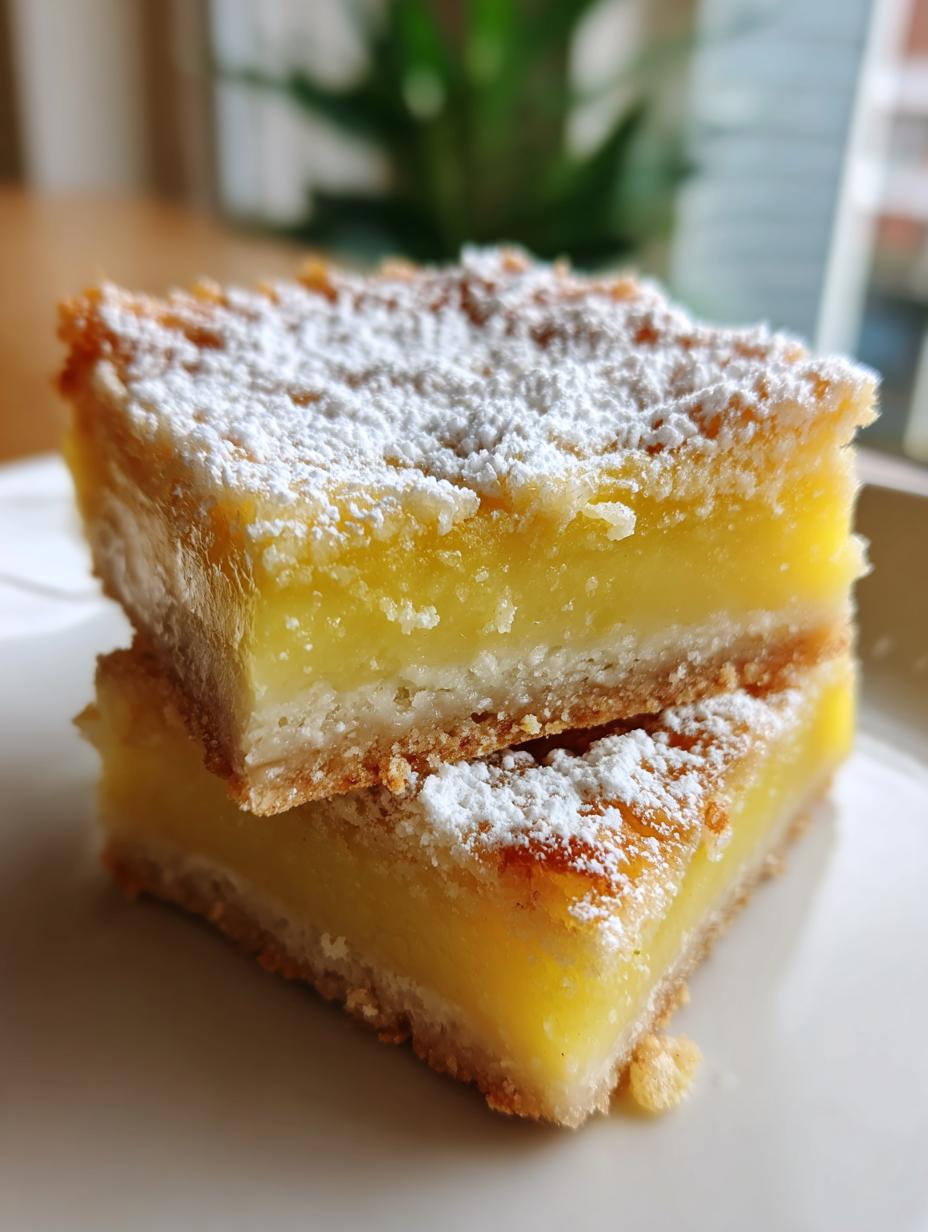 lemon zest dream bars - detail 1