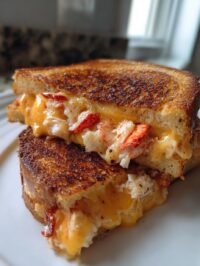lobster grilled cheese sandwich