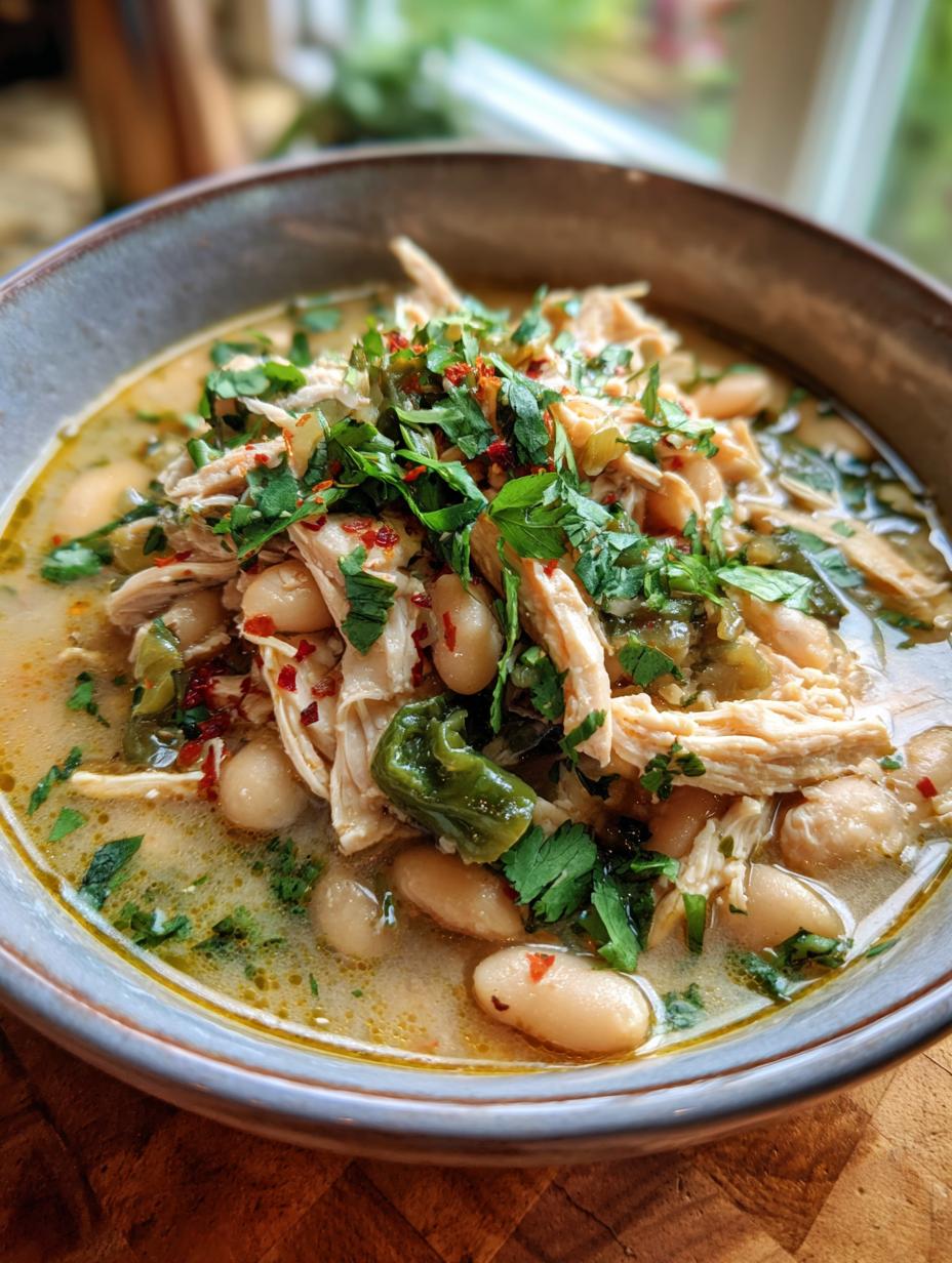 low carb white chicken chili