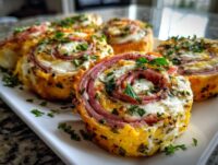 meat and cheese pinwheel appetizers