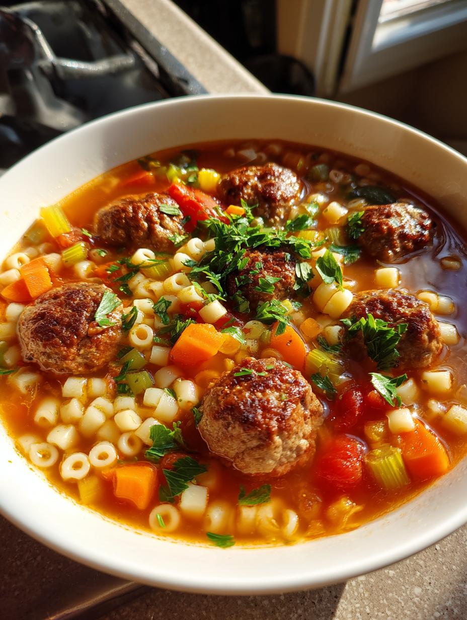 meatball soup