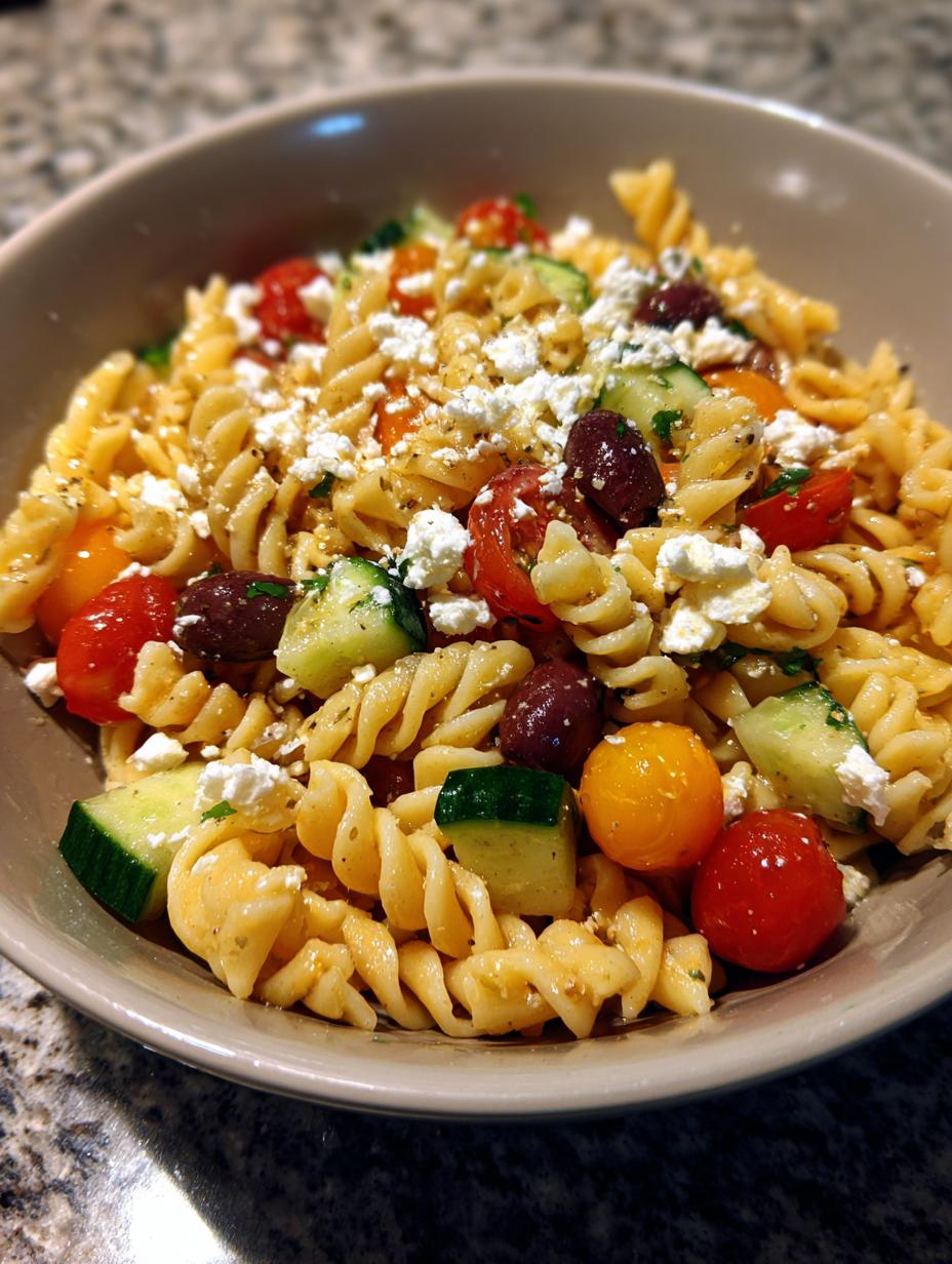 mediterranean pasta salad