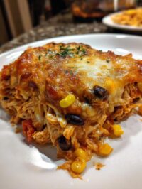 mexican chicken burrito casserole
