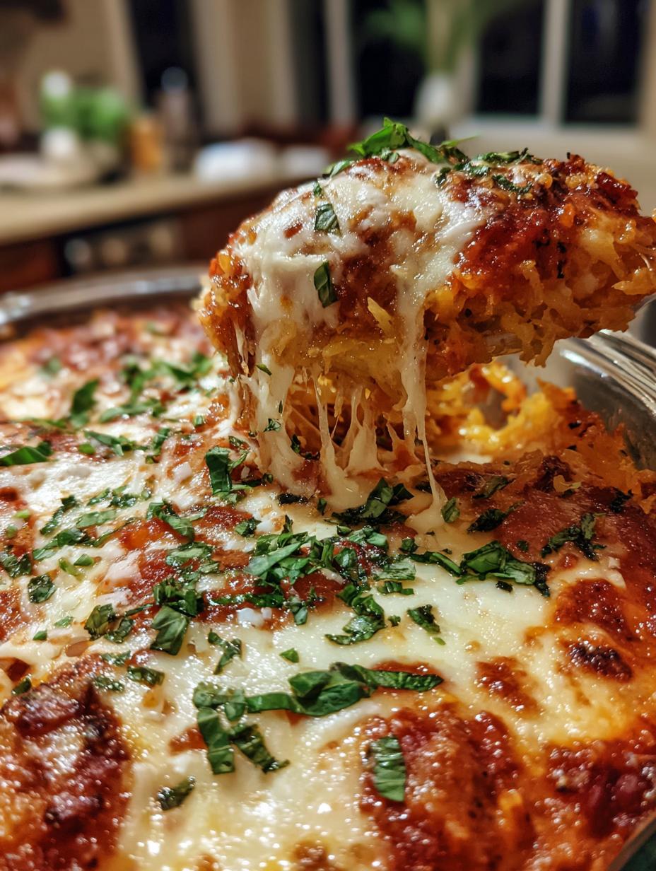million dollar spaghetti squash pasta