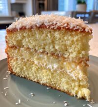 moist coconut cake